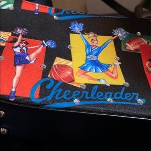 CHEERLEADER BAG WITH PHONE HOLDER 103/4 x 5 inches